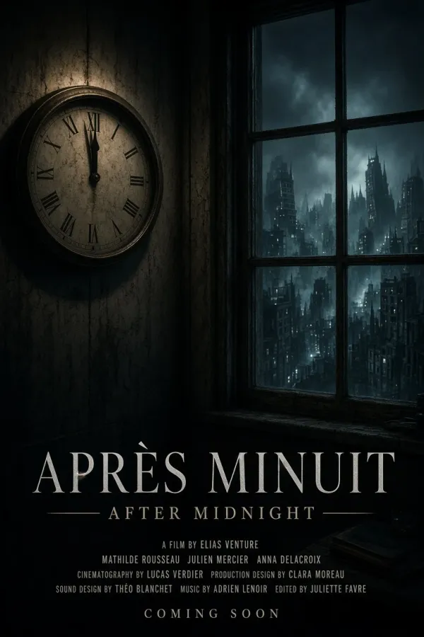 Fictional poster : After Midnight