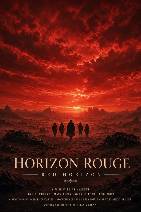 Fictional poster : Red Horizon